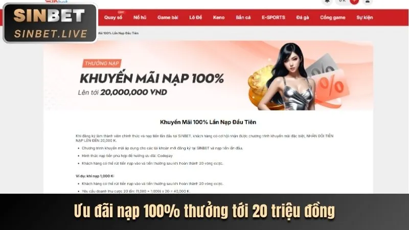 Banner khuyến mãi 888b tặng 38k